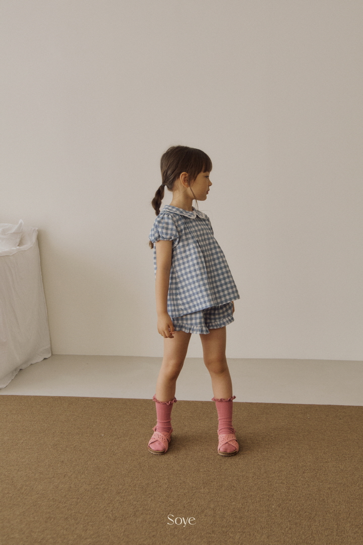 Soye - Korean Children Fashion - #childofig - Shop Check Set - 2