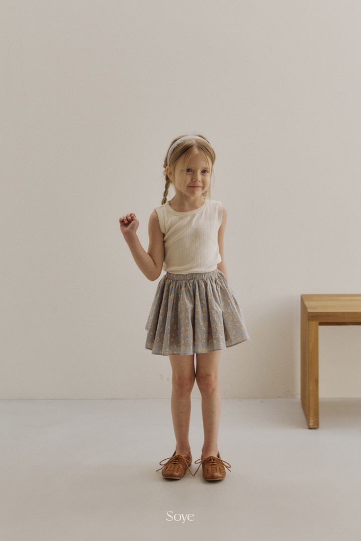 Soye - Korean Children Fashion - #childrensboutique - Garden Skirt - 11