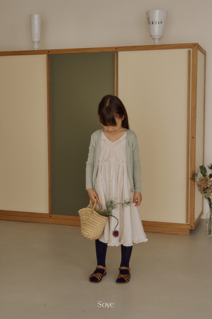 Soye - Korean Children Fashion - #designkidswear - Moa Ribbed Cardigan Adult - 3