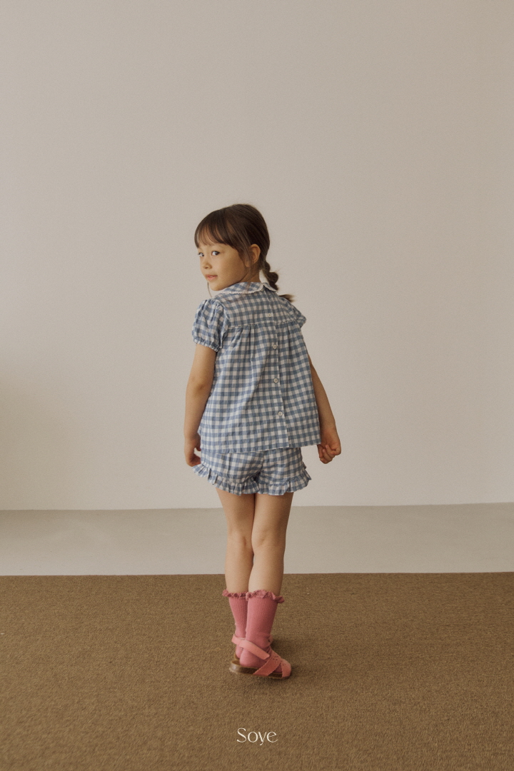 Soye - Korean Children Fashion - #childrensboutique - Shop Check Set - 4