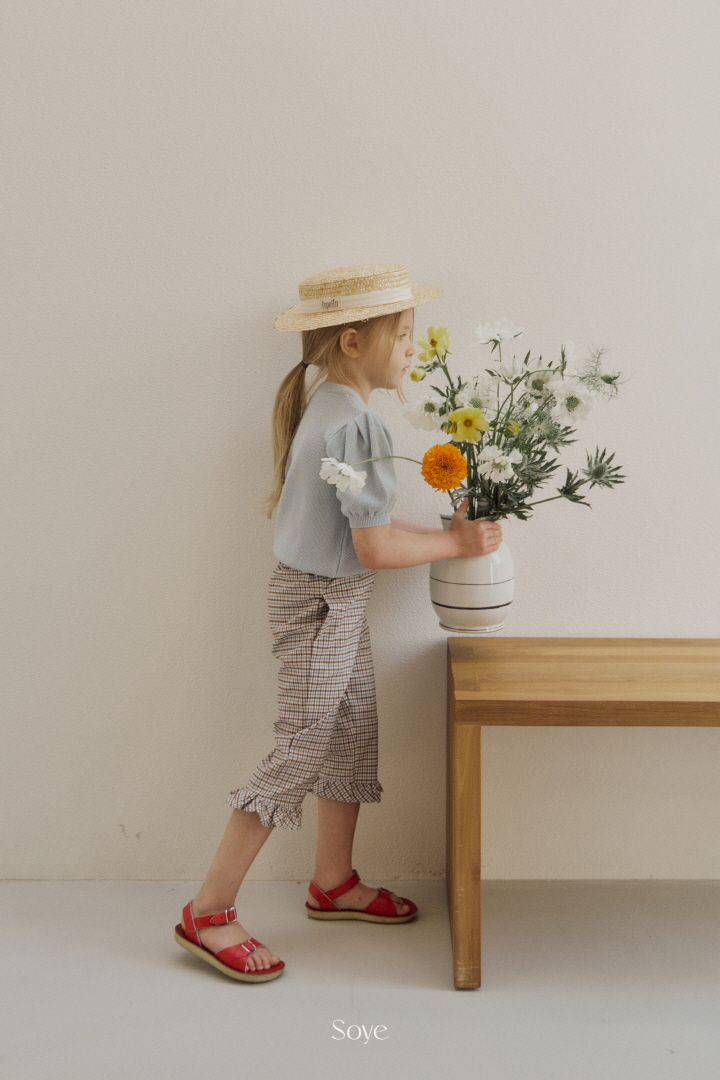 Soye - Korean Children Fashion - #discoveringself - Check Wing Pants