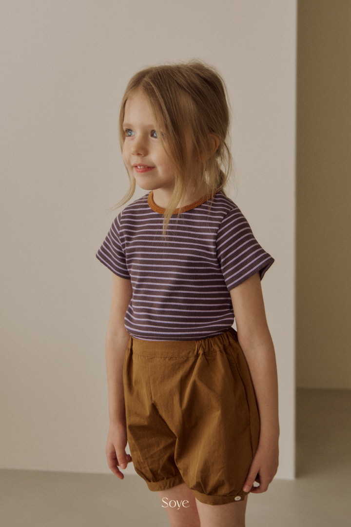 Soye - Korean Children Fashion - #discoveringself - Pink Stripe Tee - 11