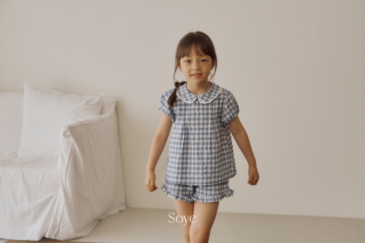 Soye - Korean Children Fashion - #discoveringself - Shop Check Set - 5