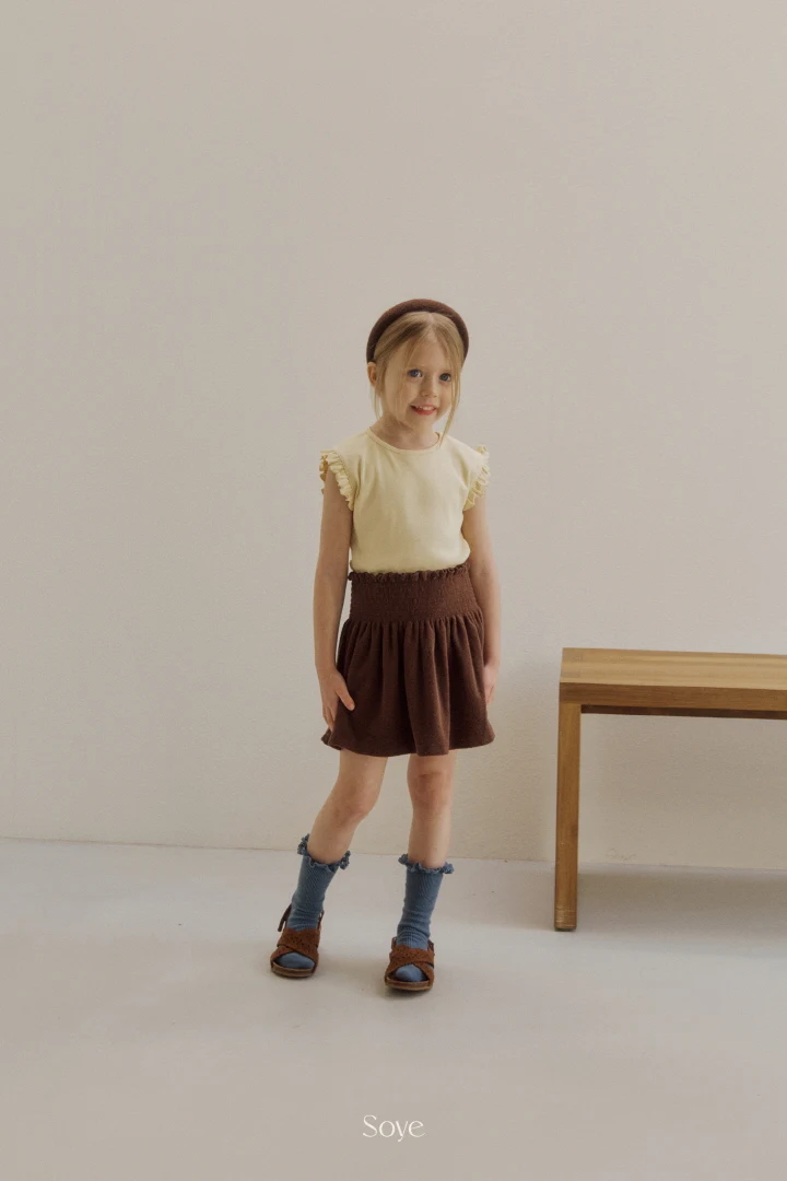 Soye - Korean Children Fashion - #discoveringself - Ripple Sleeveless - 3