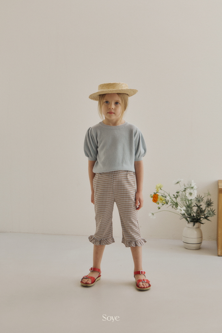 Soye - Korean Children Fashion - #fashionkids - Check Wing Pants - 2