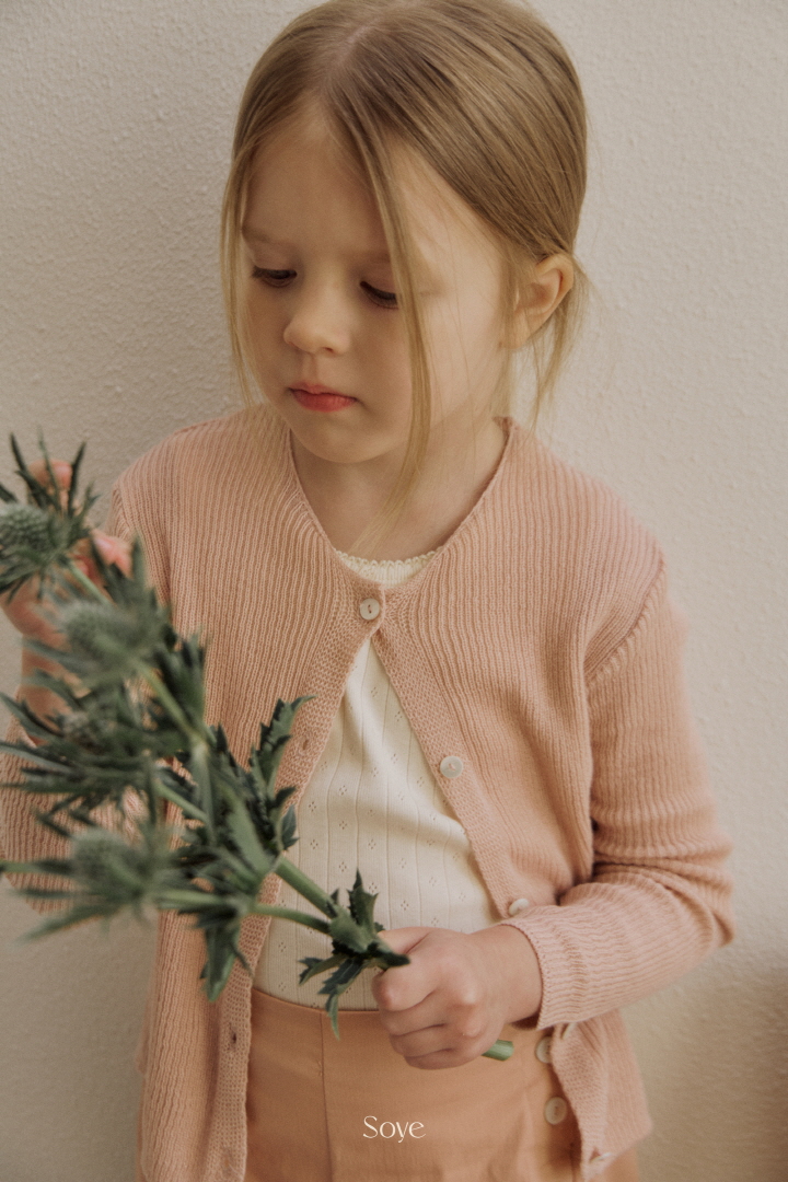 Soye - Korean Children Fashion - #fashionkids - Moa Ribbed Cardigan - 10