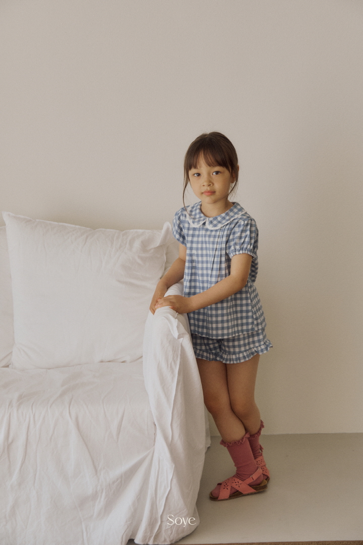 Soye - Korean Children Fashion - #fashionkids - Shop Check Set - 6