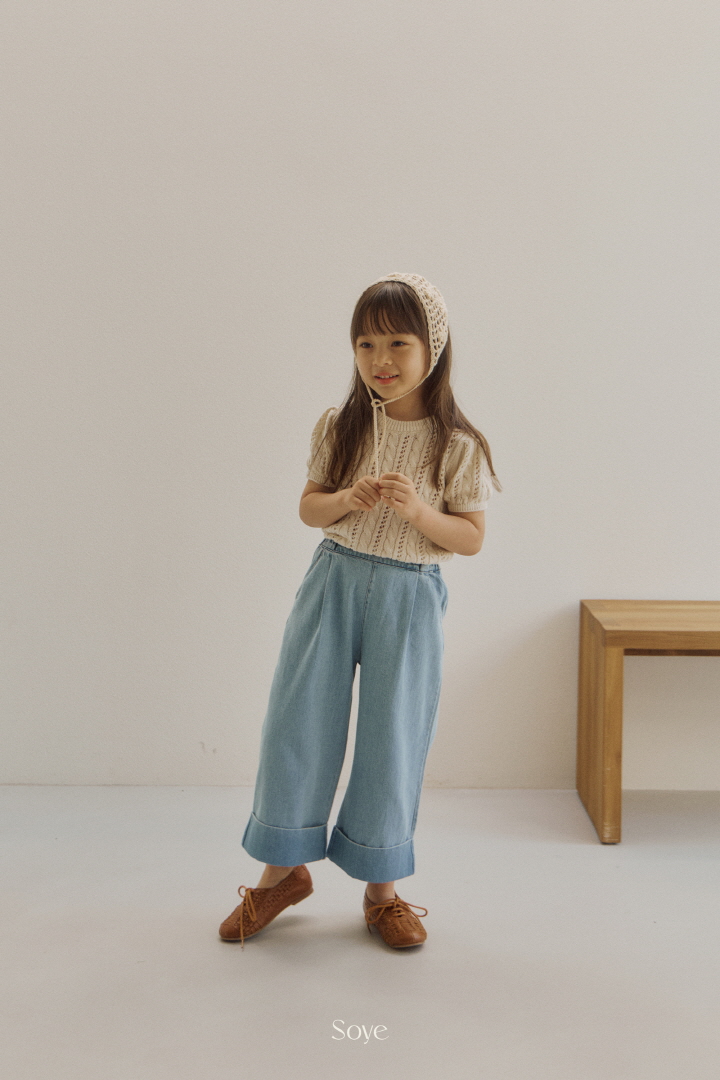 Soye - Korean Children Fashion - #kidsshorts - Sandy Roll Pants - 2