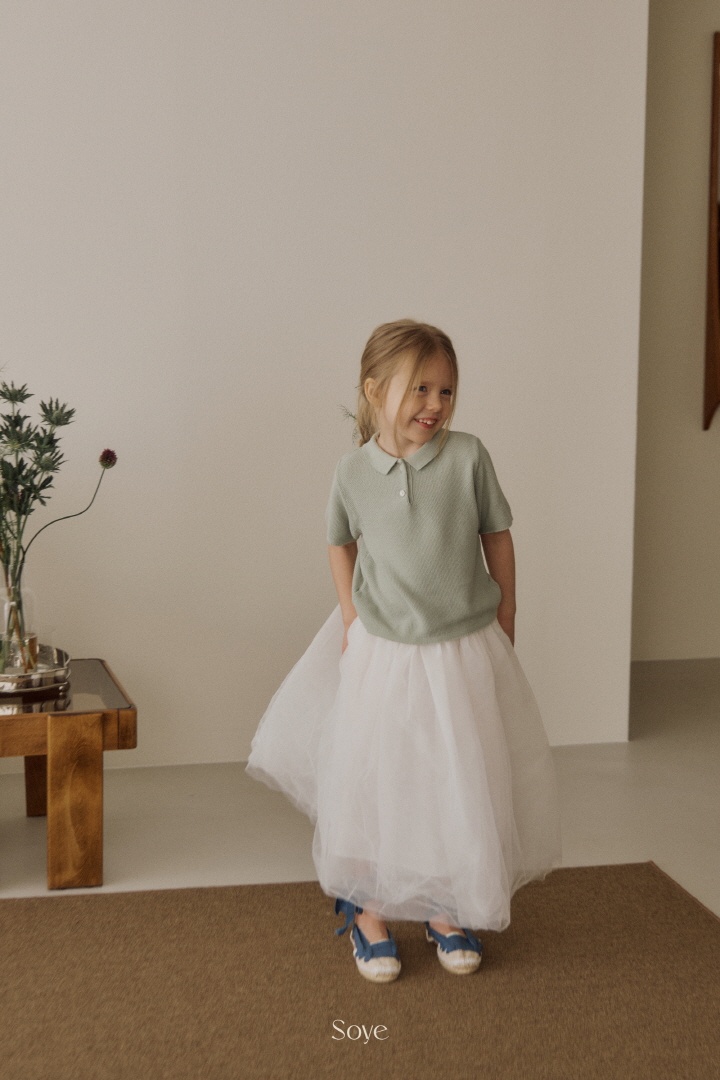 Soye - Korean Children Fashion - #kidsshorts - Bubble Tulle Skirt - 3