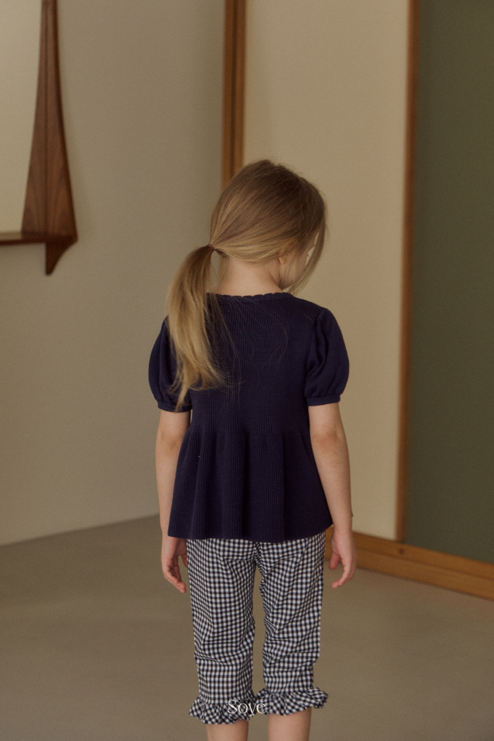 Soye - Korean Children Fashion - #kidzfashiontrend - Lulu Shirring Short Sleeve Knit - 10