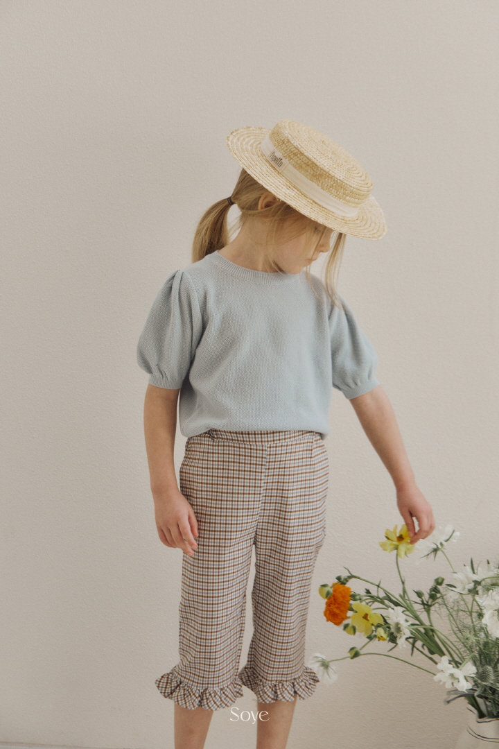 Soye - Korean Children Fashion - #littlefashionista - Check Wing Pants - 7