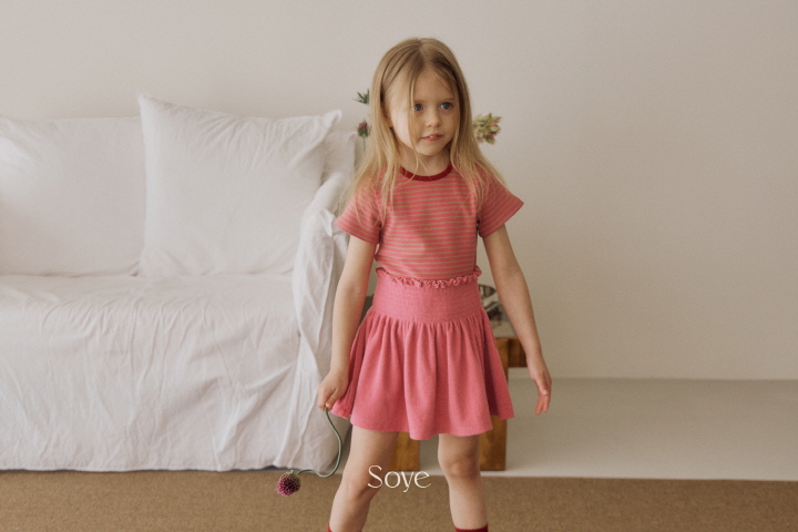 Soye - Korean Children Fashion - #littlefashionista - Terry Shirred Skirt - 5