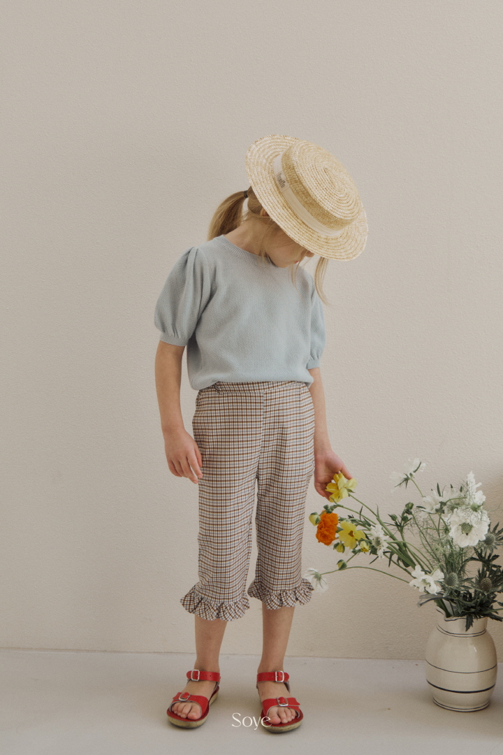 Soye - Korean Children Fashion - #magicofchildhood - Check Wing Pants - 8
