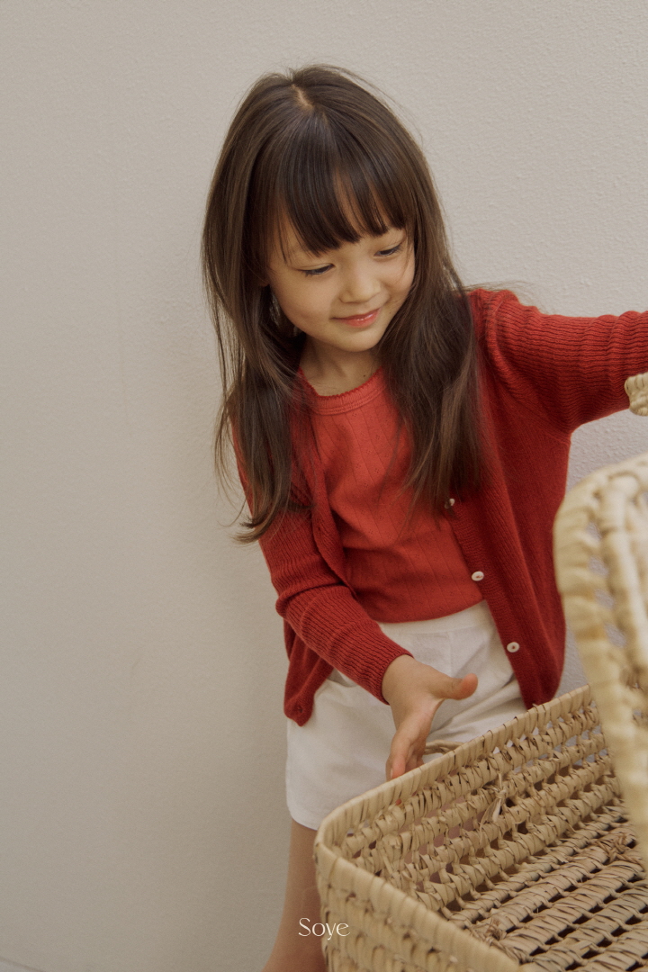 Soye - Korean Children Fashion - #minifashionista - Moa Ribbed Cardigan Adult - 12