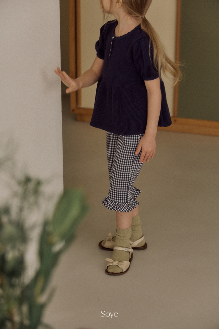 Soye - Korean Children Fashion - #minifashionista - Check Wing Pants - 9