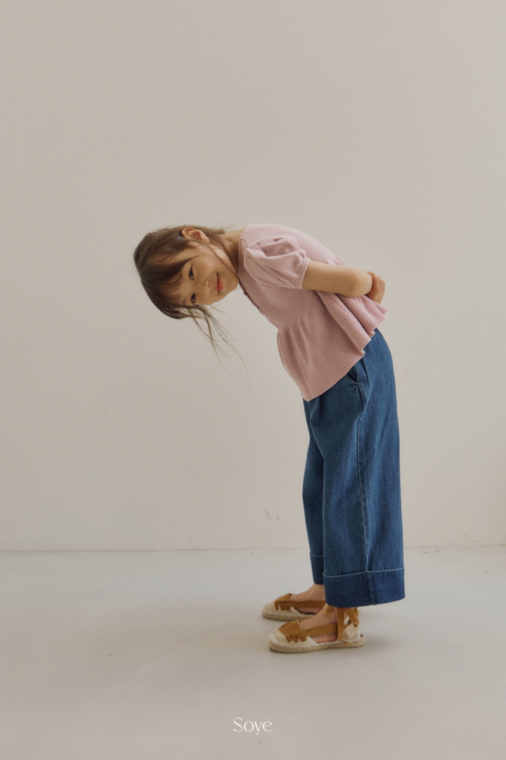 Soye - Korean Children Fashion - #toddlerclothing - Sandy Roll Pants - 11