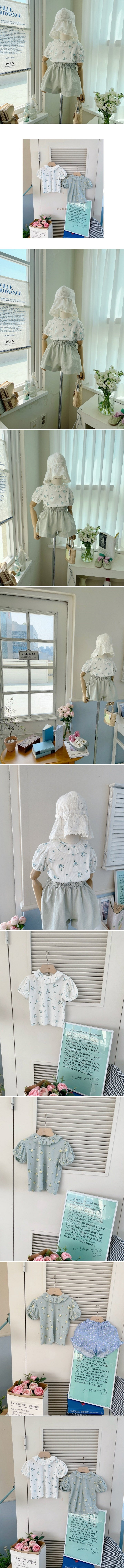 Studio M - Korean Children Fashion - #childrensboutique - Vivian Frill Tee