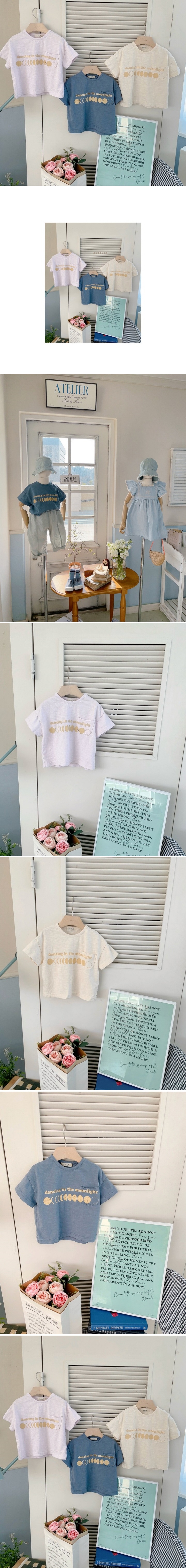 Studio M - Korean Children Fashion - #fashionkids - Moonlight Tee