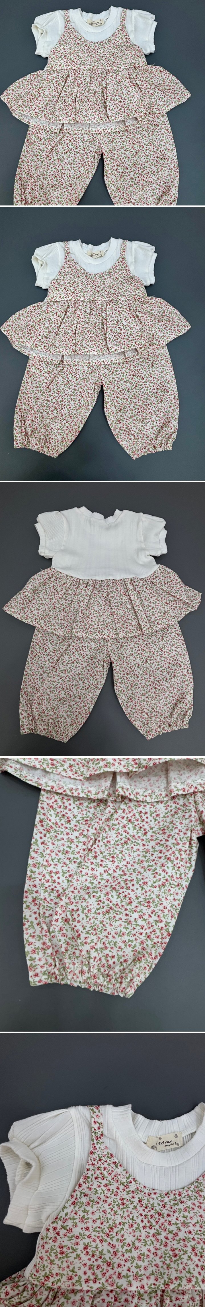 Sylvan - Korean Children Fashion - #kidzfashiontrend - Rose Set