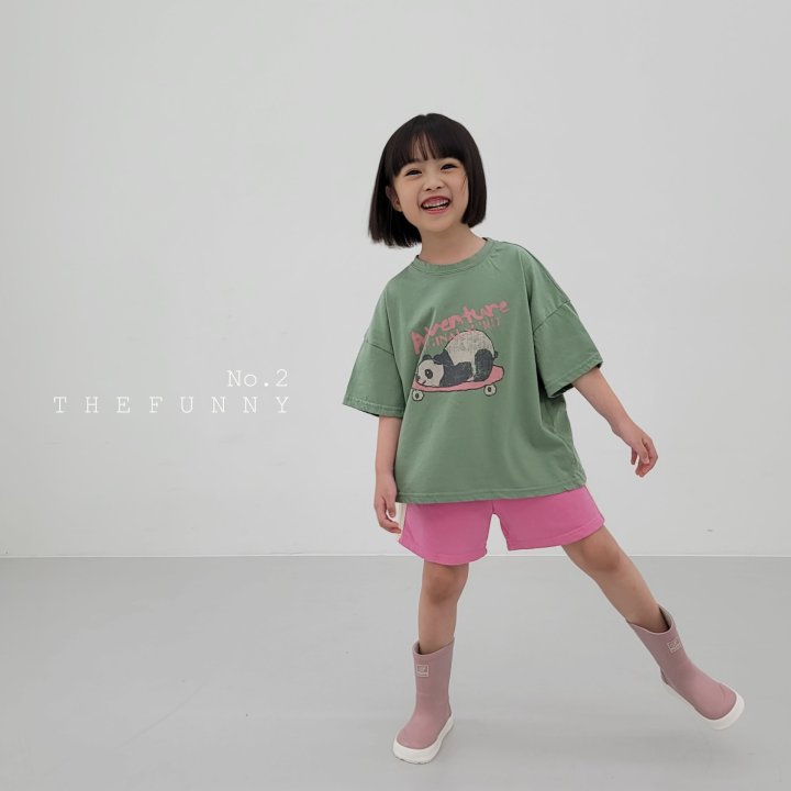 The Funny - Korean Children Fashion - #Kfashion4kids - Panda Tee - 6