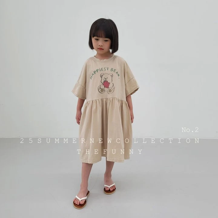 The Funny - Korean Children Fashion - #childofig - Strawberry Bear One-piece - 9
