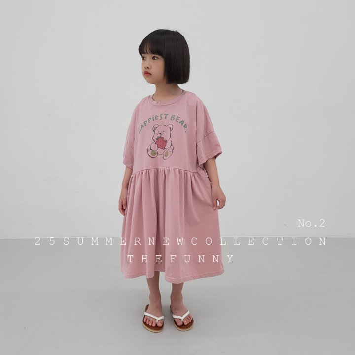 The Funny - Korean Children Fashion - #designkidswear - Strawberry Bear One-piece - 11