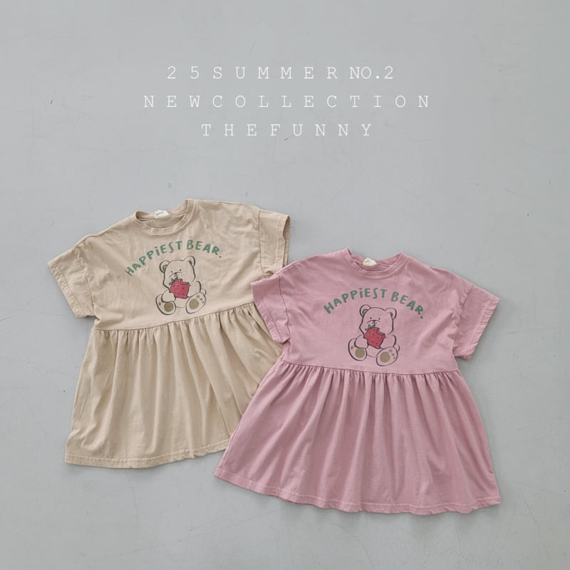 The Funny - Korean Children Fashion - #discoveringself - Strawberry Bear One-piece - 12