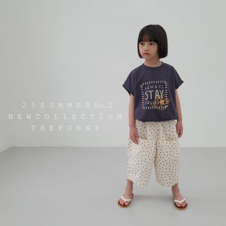 The Funny - Korean Children Fashion - #fashionkids - Stamp Tee - 8