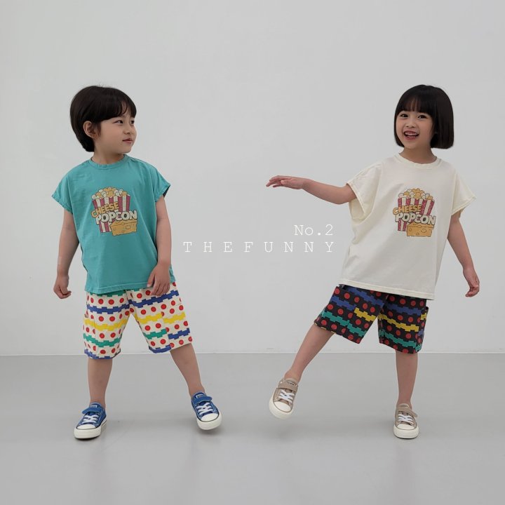The Funny - Korean Children Fashion - #fashionkids - Popcorn Tee - 5