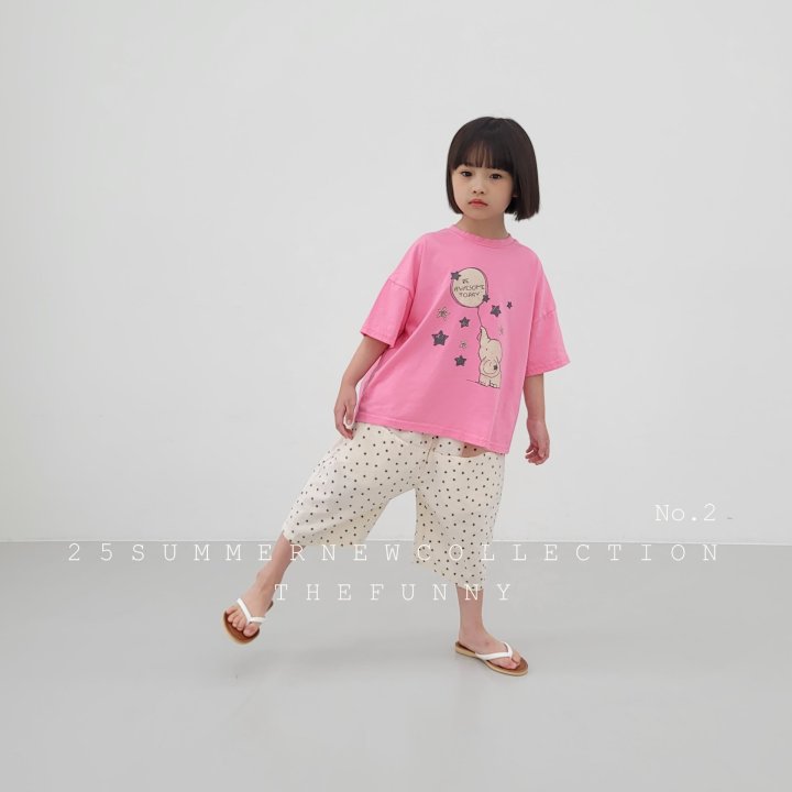 The Funny - Korean Children Fashion - #kidsshorts - Star Tee - 10