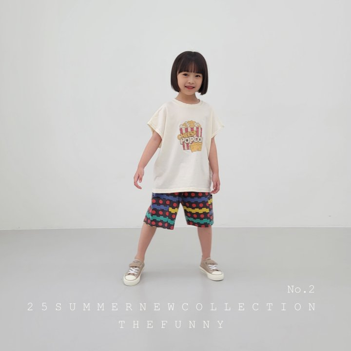 The Funny - Korean Children Fashion - #kidsshorts - Popcorn Tee - 6