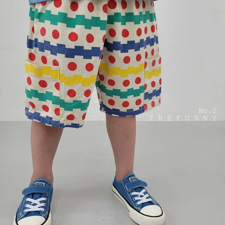 The Funny - Korean Children Fashion - #kidsshorts - Round Pants - 5