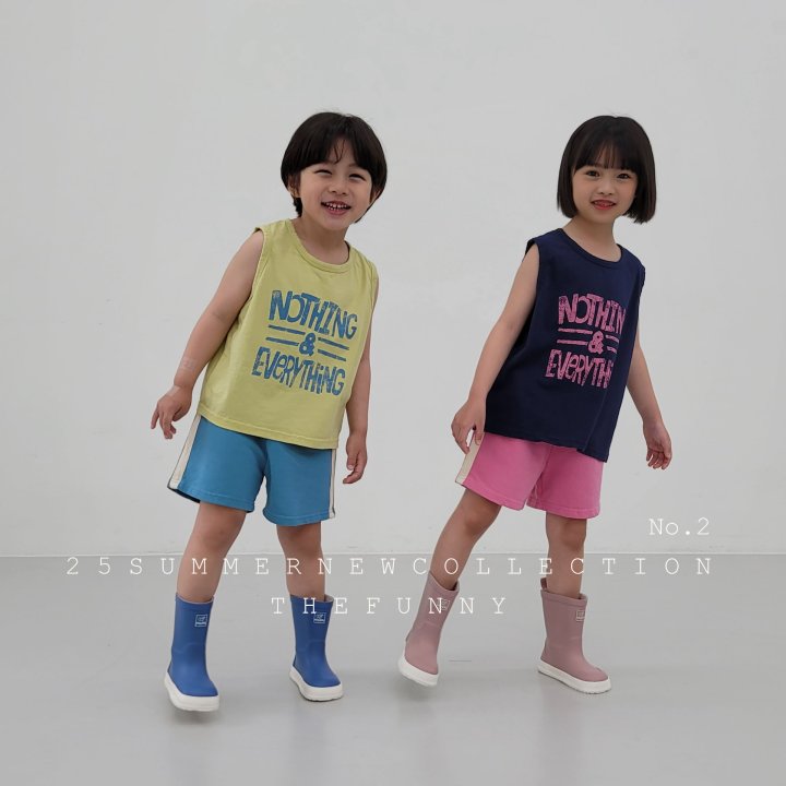 The Funny - Korean Children Fashion - #kidsshorts - Mint Pants - 2