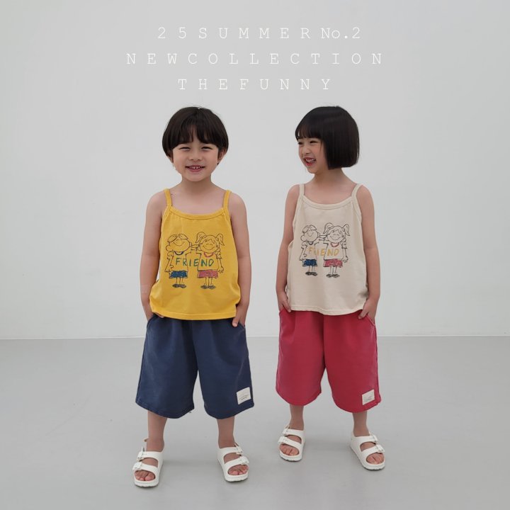 The Funny - Korean Children Fashion - #kidzfashiontrend - Fran Sleeveless