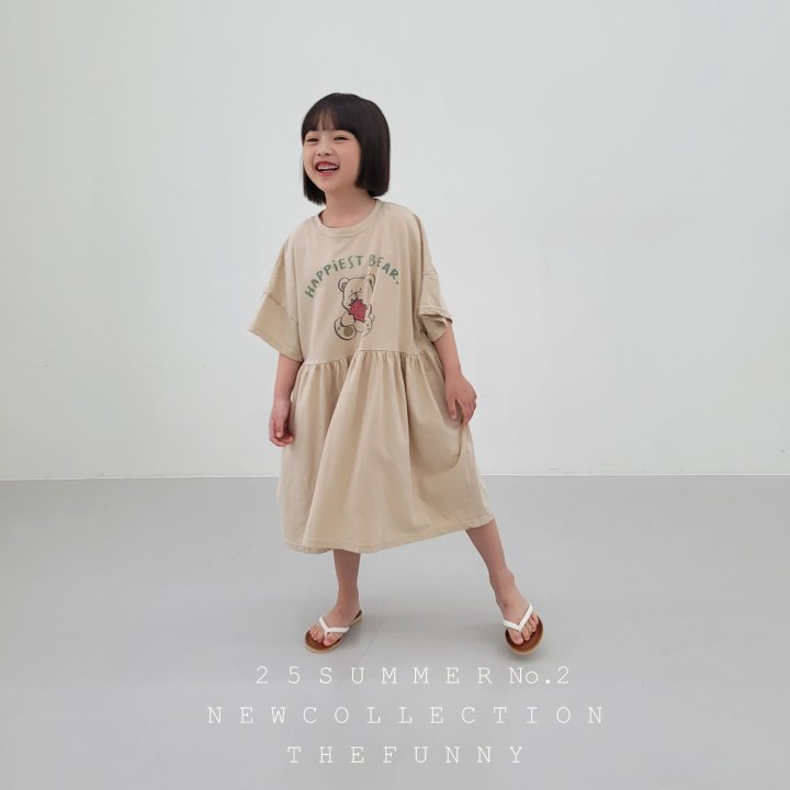The Funny - Korean Children Fashion - #prettylittlegirls - Strawberry Bear One-piece - 7