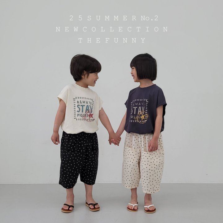 The Funny - Korean Children Fashion - #prettylittlegirls - Stamp Tee - 2