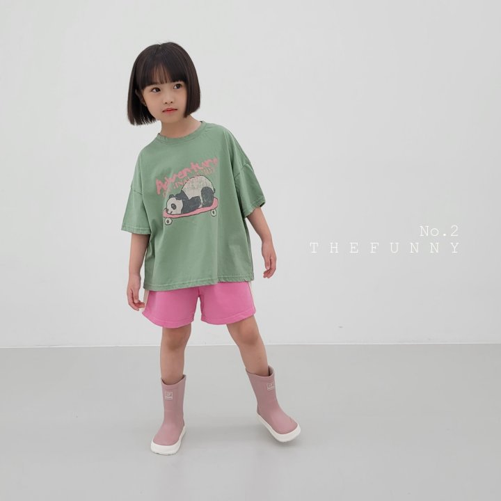The Funny - Korean Children Fashion - #prettylittlegirls - Panda Tee - 10