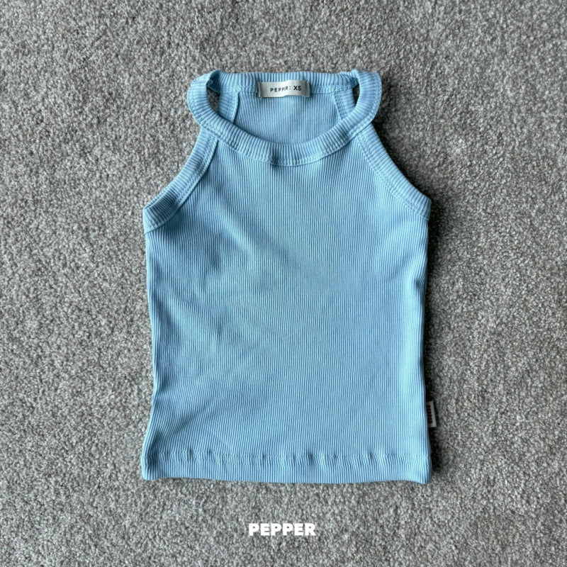 The Pepper - Korean Children Fashion - #childofig - Halter Ribbed Sleeveless - 4