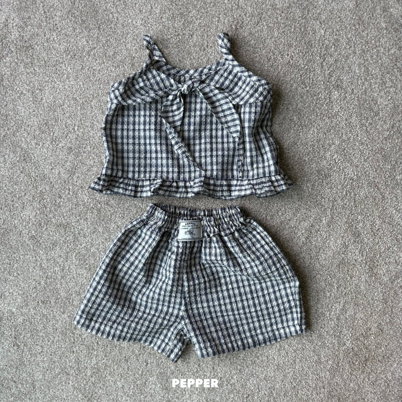 The Pepper - Korean Children Fashion - #kidsshorts - Ribbon Blouse - 6