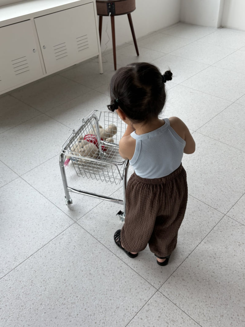The Pepper - Korean Children Fashion - #kidzfashiontrend - Halter Ribbed Sleeveless - 10
