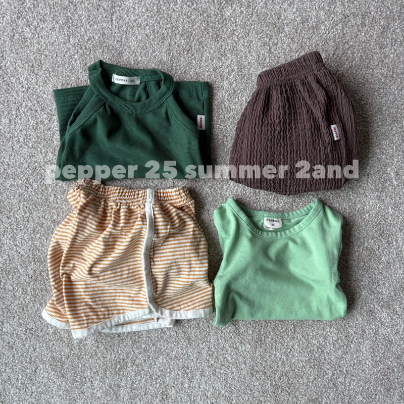 The Pepper - Korean Children Fashion - #littlefashionista - Marine Stripe Shorts - 8