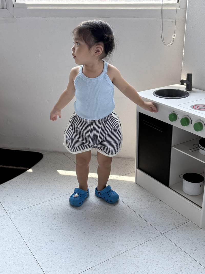 The Pepper - Korean Children Fashion - #prettylittlegirls - Marine Stripe Shorts - 11
