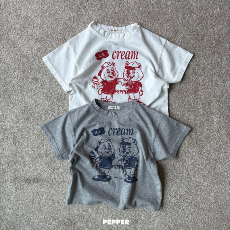 The Pepper - Korean Children Fashion - #todddlerfashion - Ice Cream Tee