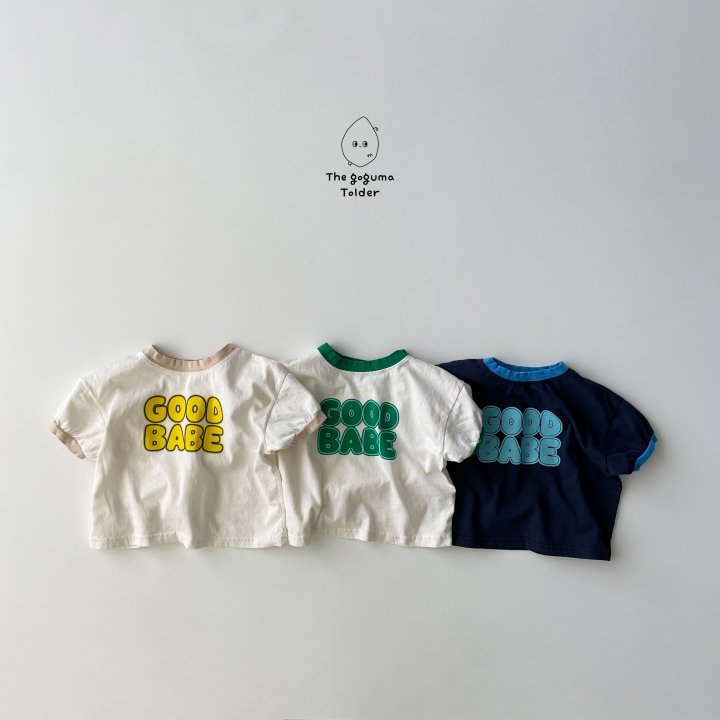 Thegoguma - Korean Baby Fashion - #babyboutique - Good Bebe Tee