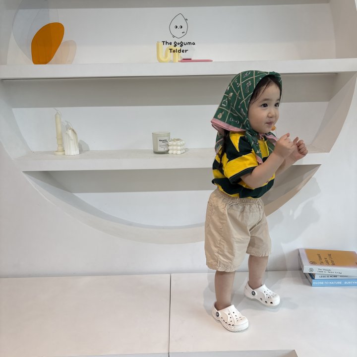 Thegoguma - Korean Baby Fashion - #babyboutique - Lucky Stripe Tee - 7
