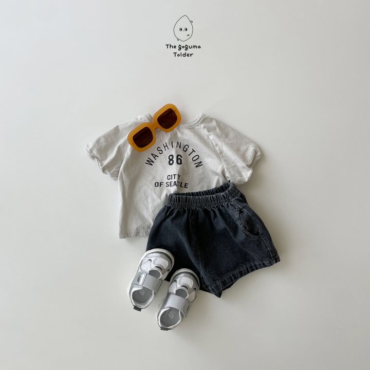 Thegoguma - Korean Baby Fashion - #babyboutique - Washington Tee - 2
