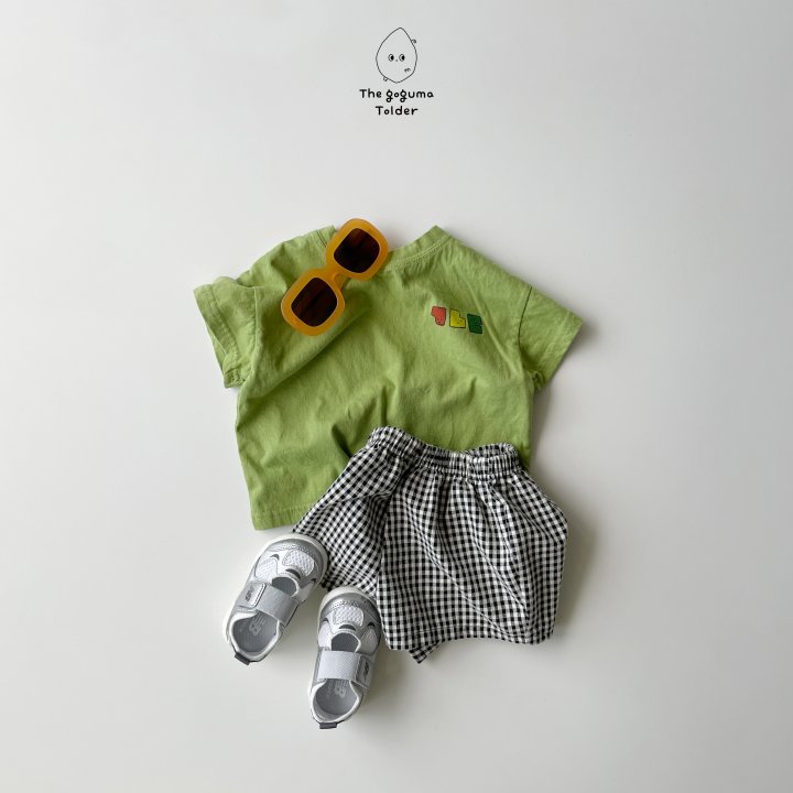 Thegoguma - Korean Baby Fashion - #babyboutiqueclothing - Cute Letter Tee - 3