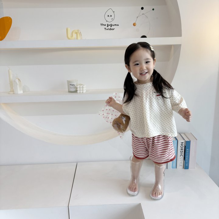 Thegoguma - Korean Baby Fashion - #babyboutiqueclothing - Mini Dot Tee - 8