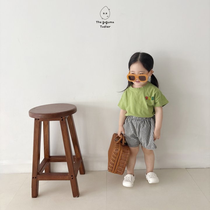 Thegoguma - Korean Baby Fashion - #babyboutiqueclothing - Cute Letter Tee - 4