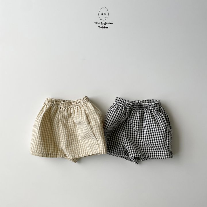 Thegoguma - Korean Baby Fashion - #babyclothing - Dana Check Pants